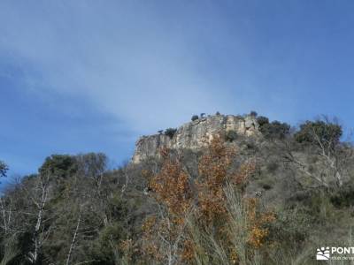 Ruta del Turrón - Atalayas y Acueductos; refugio elola cueva valiente turismo sierra de madrid monas